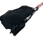 Attach to rolling suitcase 